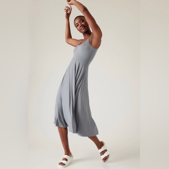 NWT ATHLETA Santorini midi dress - Picture 1 of 10